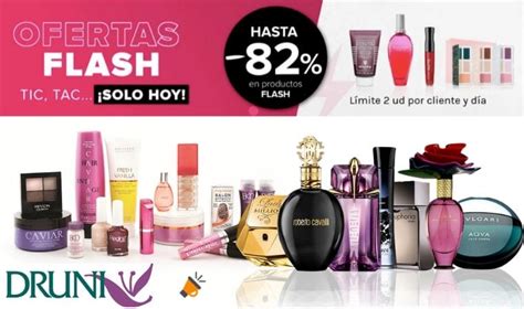 Ofertas flash Druni Hoy ⚡️ Colonias, cosméticos con .